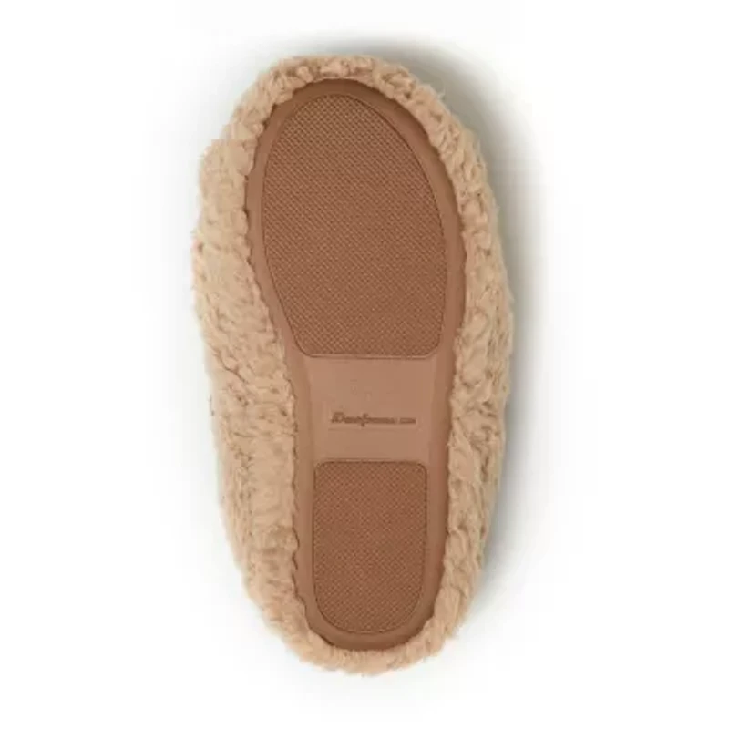 Dearfoams Adult Closed Back Unisex Memory Foam Slip-On Slippers