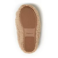 Dearfoams Adult Closed Back Unisex Memory Foam Slip-On Slippers