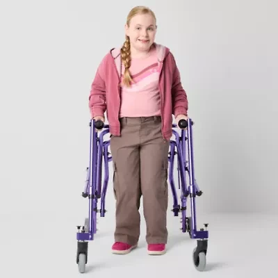 Thereabouts Little & Big Kid Girls Easy-on + Easy-off Wide Leg Cargo Pant