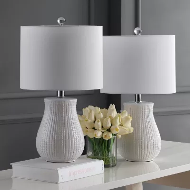 Safavieh 21" Dayton Ceramic Table Lamp