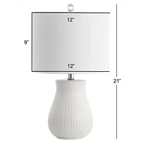 Safavieh 21" Dayton Ceramic Table Lamp