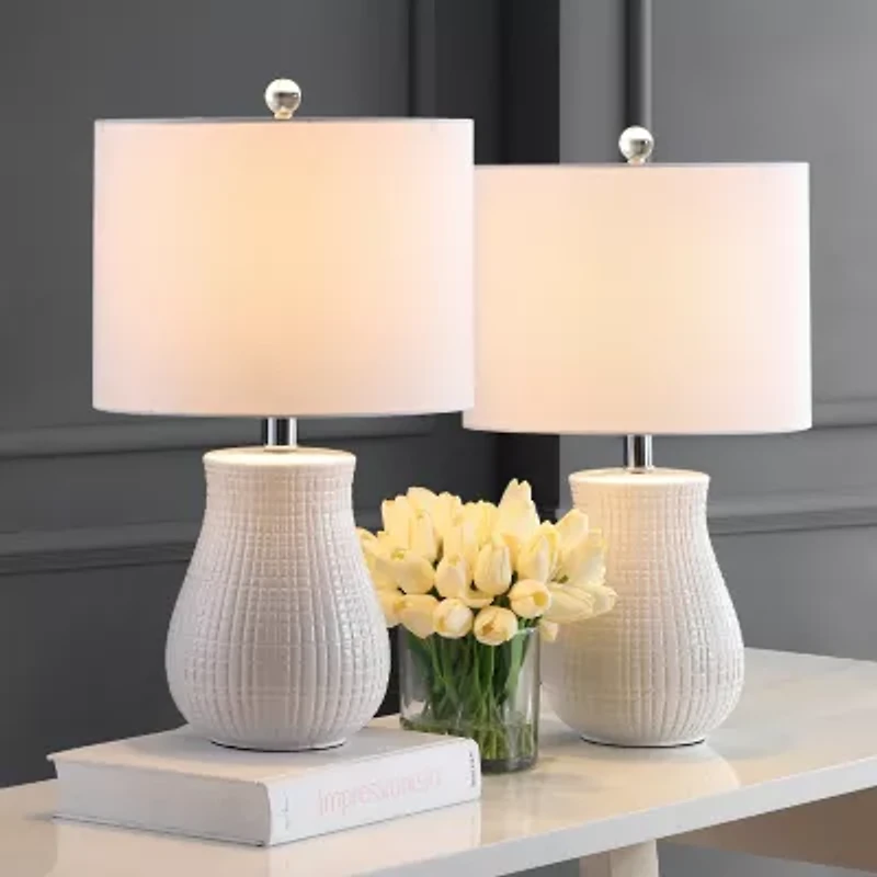 Safavieh 21" Dayton Ceramic Table Lamp