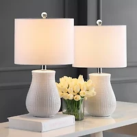 Safavieh 21" Dayton Ceramic Table Lamp
