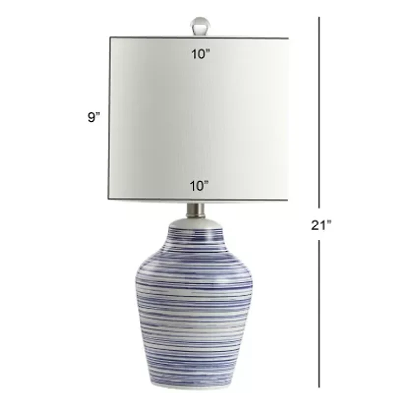 Safavieh 21" Maxton Ceramic Table Lamp