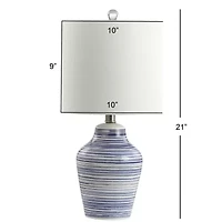 Safavieh 21" Maxton Ceramic Table Lamp