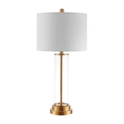 Safavieh 29.25" Cassian Glass Table Lamp
