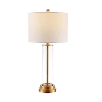 Safavieh 29.25" Cassian Glass Table Lamp