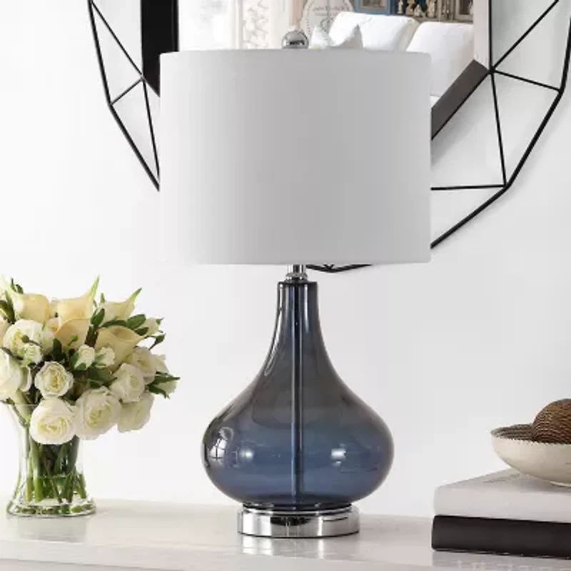Safavieh 24" Brooks Glass Table Lamp