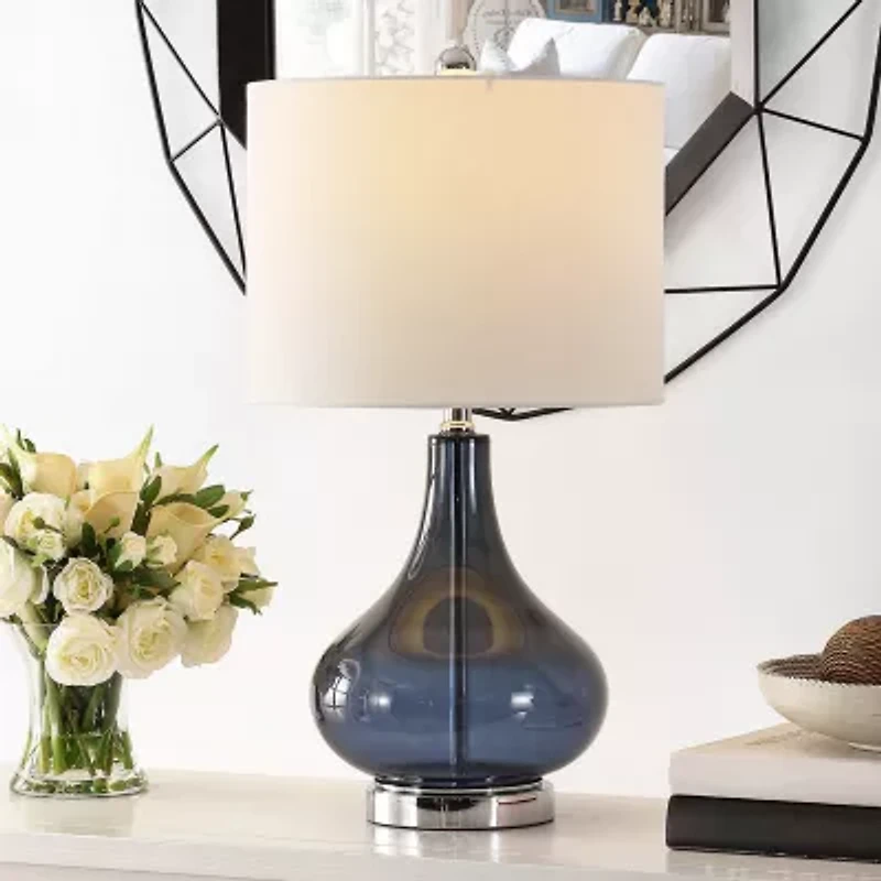 Safavieh 24" Brooks Glass Table Lamp