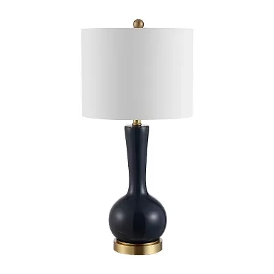 Safavieh 27.5" Gaetna Glass Table Lamp
