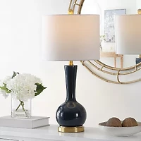 Safavieh 27.5" Gaetna Glass Table Lamp