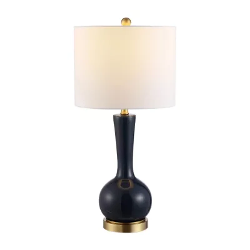 Safavieh 27.5" Gaetna Glass Table Lamp