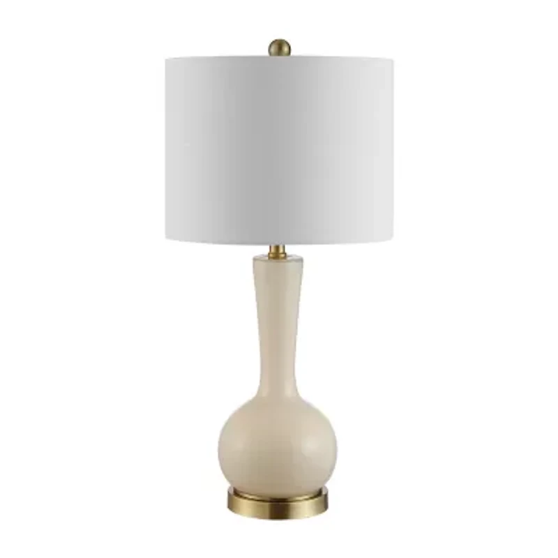 Safavieh 27.5" Gaetna Glass Table Lamp