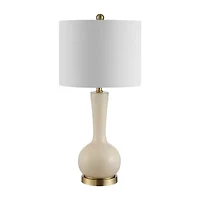 Safavieh 27.5" Gaetna Glass Table Lamp
