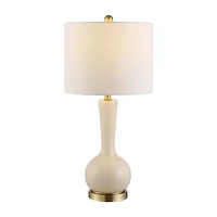 Safavieh 27.5" Gaetna Glass Table Lamp