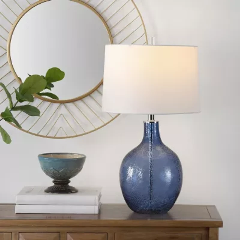 Safavieh 26" Nadine Glass Table Lamp