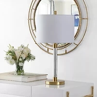 Safavieh 26.5" Bixby Glass Table Lamp