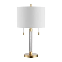 Safavieh 26.5" Bixby Glass Table Lamp