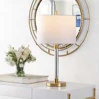 Safavieh 26.5" Bixby Glass Table Lamp