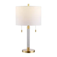 Safavieh 26.5" Bixby Glass Table Lamp