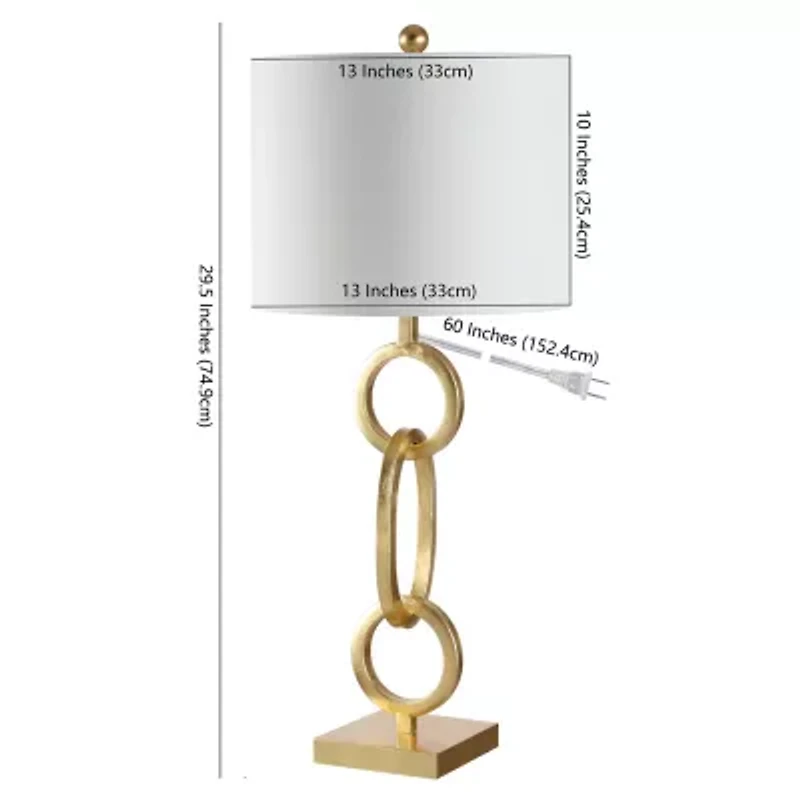 Safavieh 29.5" Alaia Iron Table Lamp