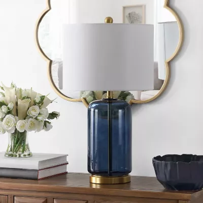 Safavieh 26" Novah Glass Table Lamp