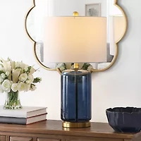Safavieh 26" Novah Glass Table Lamp
