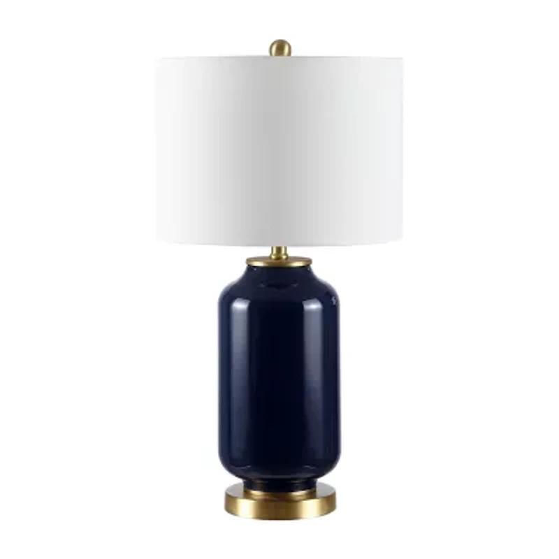 Safavieh 26" Amaia Glass Table Lamp
