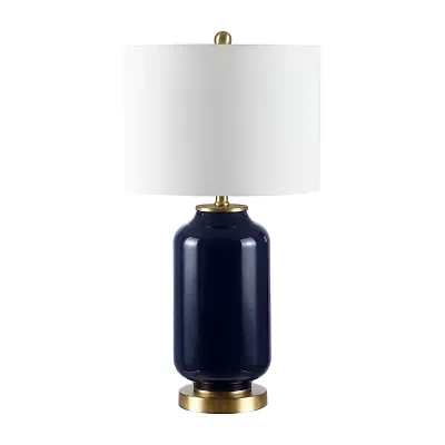 Safavieh 26" Amaia Glass Table Lamp