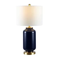Safavieh 26" Amaia Glass Table Lamp