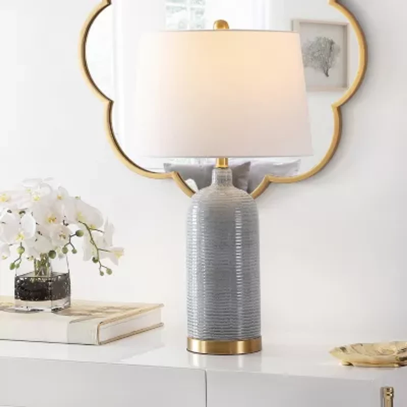 Safavieh 27" Stark Ceramic Table Lamp