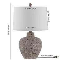 Safavieh 24" Kei Resin Table Lamp