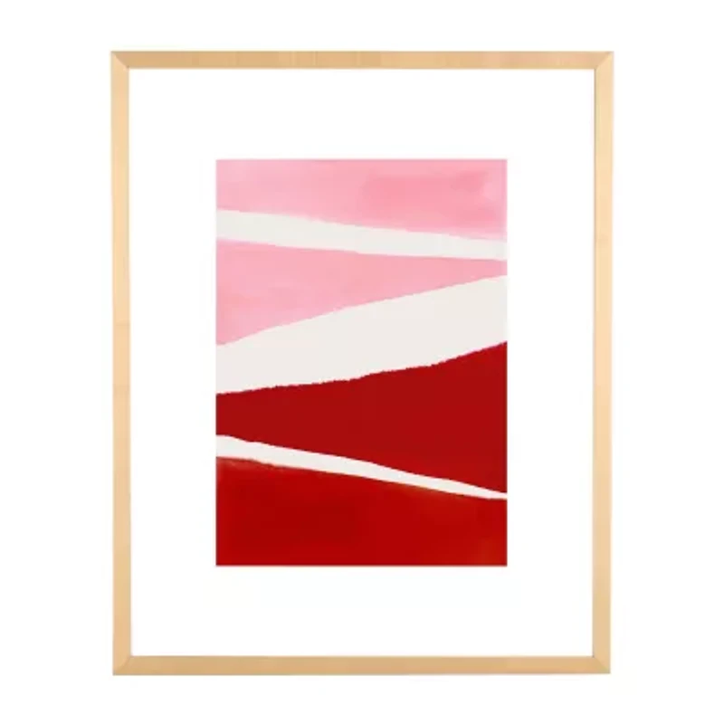 Safavieh 16" X 20" Paint The Town Pink Print