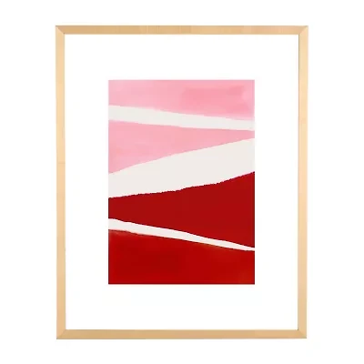 Safavieh 16" X 20" Paint The Town Pink Print