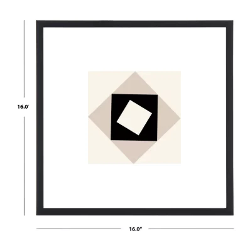 Safavieh 16" X 16" Moral Compass Print