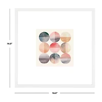 Safavieh 16" X 16" Across Many Oceans Print