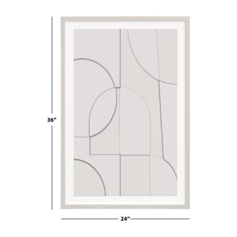 Safavieh 24" X 36" Peaceful Configuration Print
