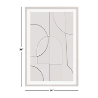 Safavieh 24" X 36" Peaceful Configuration Print