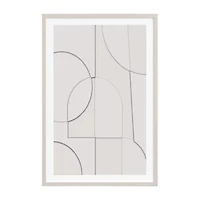 Safavieh 24" X 36" Peaceful Configuration Print