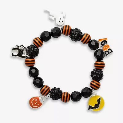 Mixit Halloween Womens Beaded Bracelet
