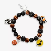 Mixit Halloween Womens Beaded Bracelet