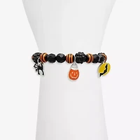 Mixit Halloween Womens Beaded Bracelet