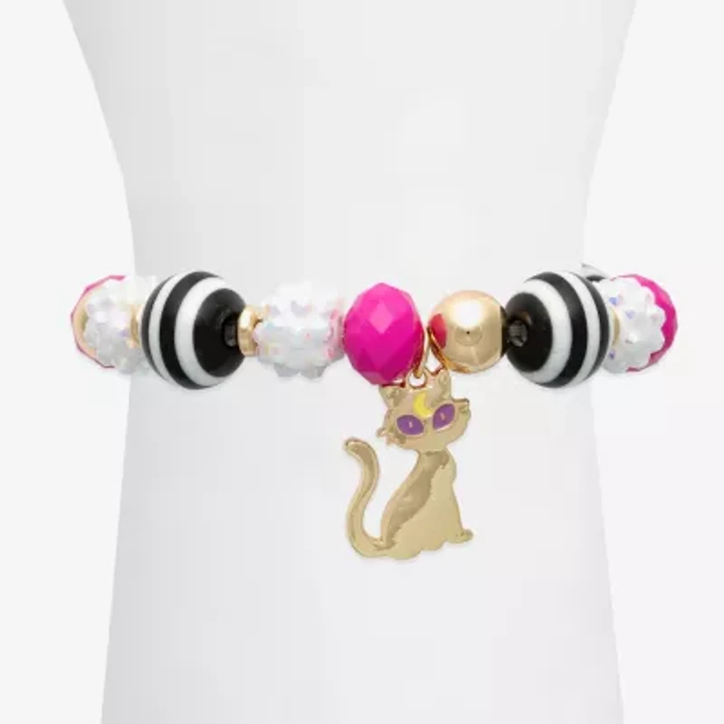Mixit Halloween Womens Beaded Bracelet