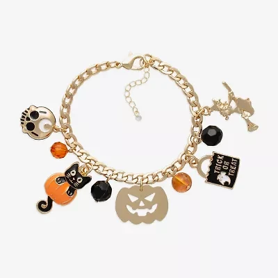 Mixit Halloween Womens Charm Bracelet
