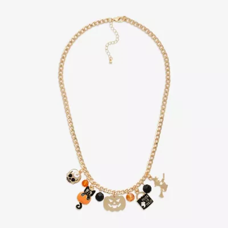 Mixit Halloween Womens 19 Inch Pendant Necklace