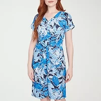 Larky Lark Womens Midi Floral A-Line Dress