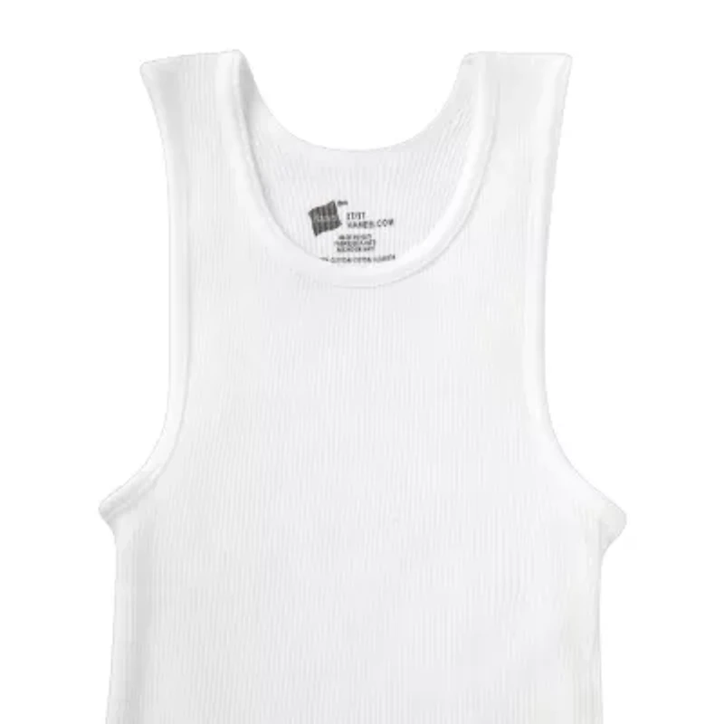 Hanes Toddler Boys U Neck Sleeveless 5 Pack Tank
