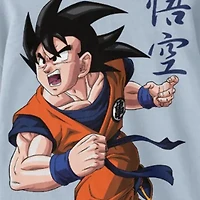 Little & Big Kid Boys Crew Neck Long Sleeve Regular Fit Dragon Ball Z Graphic T-Shirt
