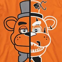Little & Big Kid Boys Crew Neck Short Sleeve Regular Fit Five Nights at Freddys Graphic T-Shirt