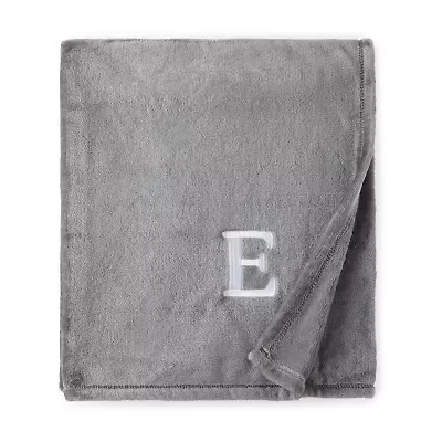 North Pole Trading Co. Monogram Throw